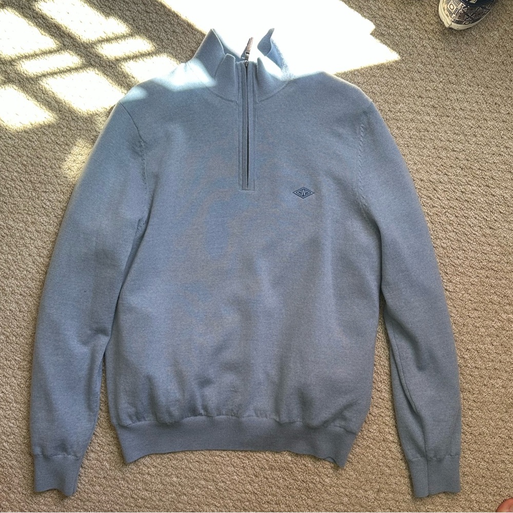 Westchester Country Club Fairway & Greene Golf Quarter Zip Sweater Size Small
